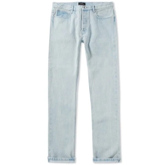 A.P.C. Petit New Standard Blue Jeans Unisex 27 - Picture 2 of 7